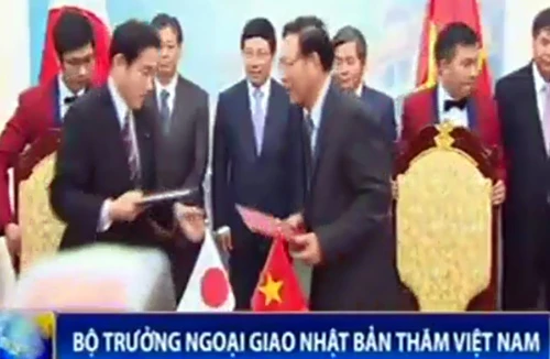 Bộ trưởng Ngoại giao Nhật Bản thăm Việt Nam