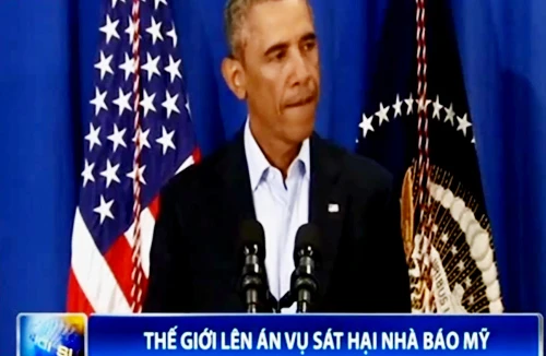 Thế giới lên án vụ sát hại nhà báo Mỹ