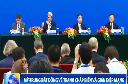 Mỹ - Trung bất đồng về tranh chấp biển và gián điệp mạng