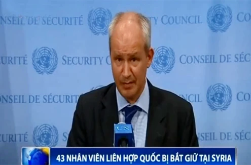 43 nhân viên Liên Hợp Quốc bị bắt giữ tại Syria