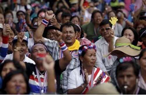 Thái Lan bắt giữ một thủ lĩnh biểu tình 