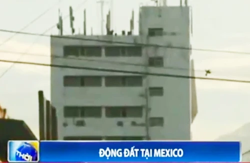 Động đất mạnh tại Mexico