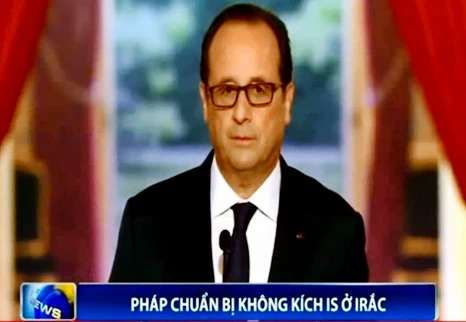 Pháp chuẩn bị không kích IS ở Iraq