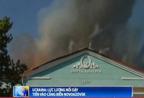 Ukraine: Lực lượng ly khai tiến vào cảng biển Novoazovsk