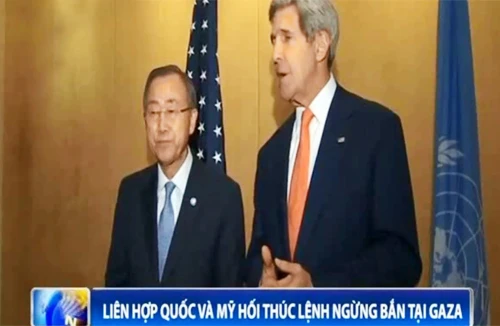 Liên Hợp Quốc và Mỹ hối thúc lệnh ngừng bắn tại dải Gaza