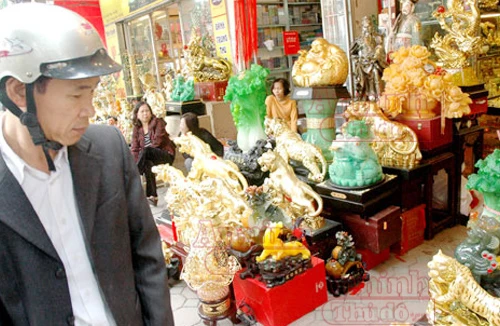 Thú chơi phong thủy: Vàng thau lẫn lộn