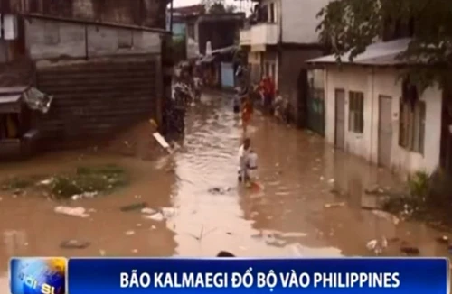 Bão Kalmaegi đổ bộ vào Philippines