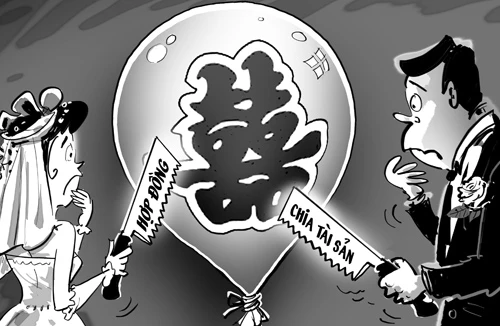 Khi tình yêu là những bản hợp đồng