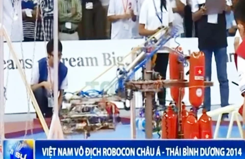 Việt Nam vô địch Robocon châu Á - Thái Bình Dương 2014