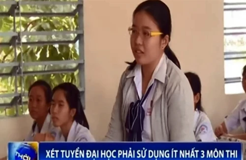 Xét tuyển đại học phải sử dụng ít nhất 3 môn thi