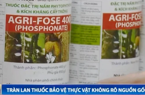 Tràn lan thuốc bảo vệ thực vật giả, nhái