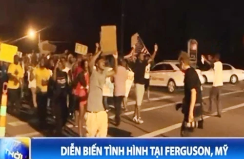Diễn biến các cuộc biểu tình tại Ferguson, Mỹ