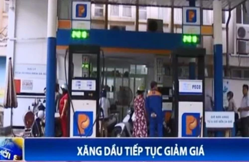 Xăng dầu tiếp tục giảm giá