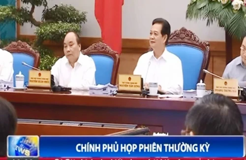 Chính phủ họp phiên thường kỳ tháng 6