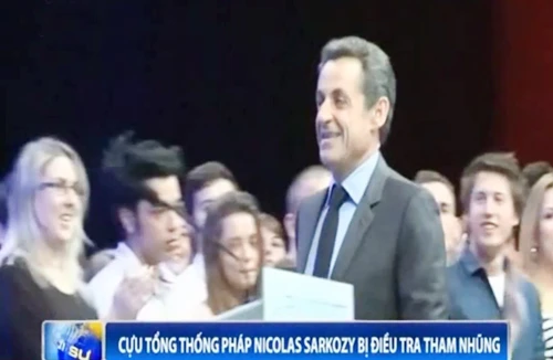 Cựu Tổng thống Pháp Nicolas Sarkozy bị điều tra tham nhũng
