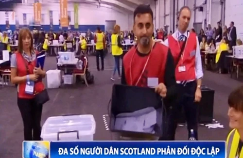Đa số người dân Scotland phản đối độc lập