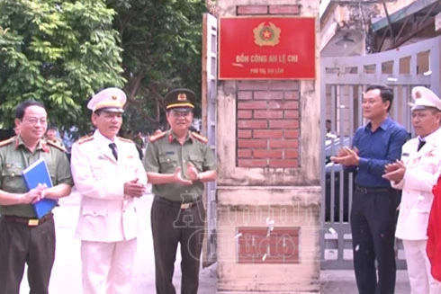Đồn Công an Lệ Chi, Gia Lâm chính thức đi vào hoạt động
