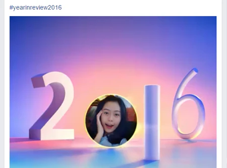 Người dùng Facebook ở Việt Nam đua nhau "Nhìn lại một năm"