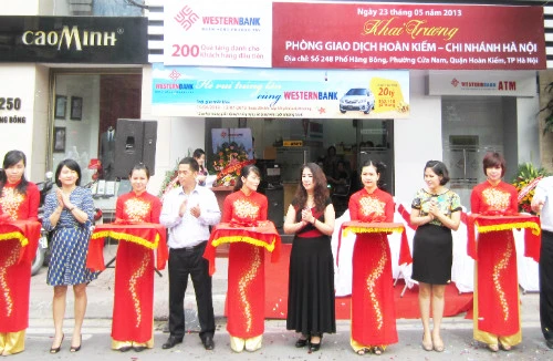 WesternBank khai trương trụ sở tại quận Hoàn Kiếm