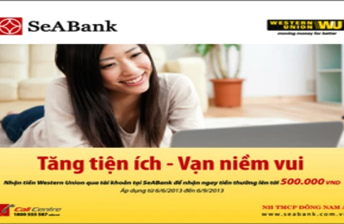 Nhiều ưu đãi khi sử dụng dịch vụ chuyển tiền quốc tế tại SeABank