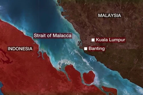 Đắm thuyền ngoài khơi Malaysia, hàng chục người Indonesia mất tích 