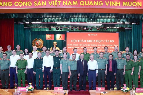 Vận dụng tư tưởng, đạo đức, phong cách Hồ Chí Minh trong xây dựng lực lượng Công an nhân dân