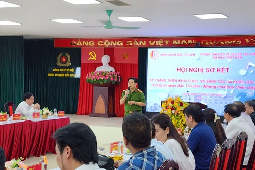 Công an quận Bắc Từ Liêm - Những mùa hoa chiến công