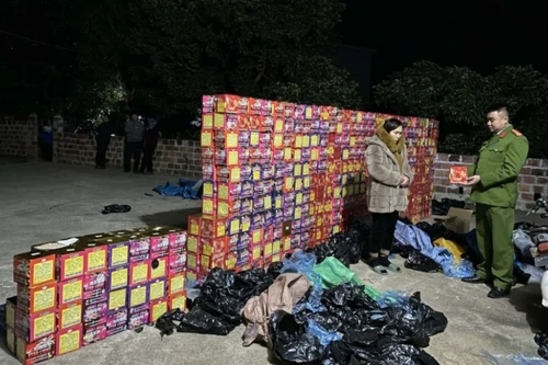 Lạng Sơn: Phá thành công chuyên án, thu lượng pháo nổ cực lớn 