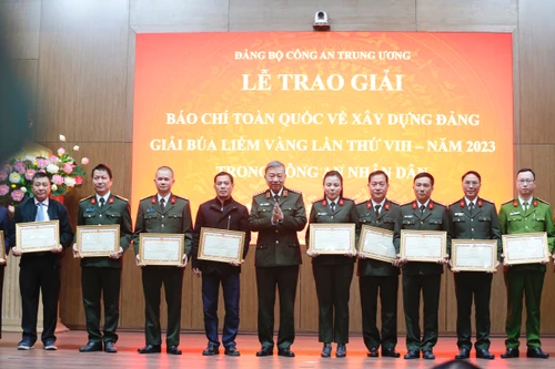 An ninh Thủ đô giành Giải A Giải báo chí về xây dựng Đảng trong Công an nhân dân năm 2023