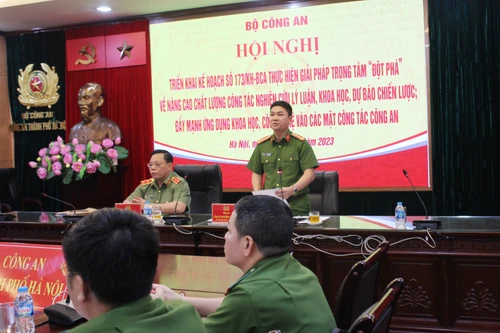 Xây dựng đội ngũ Công an nhân dân đổi mới sáng tạo trong nghiên cứu khoa học