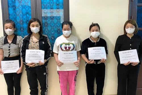 Phá đường dây đánh bạc nghìn tỷ do 6 phụ nữ tổ chức