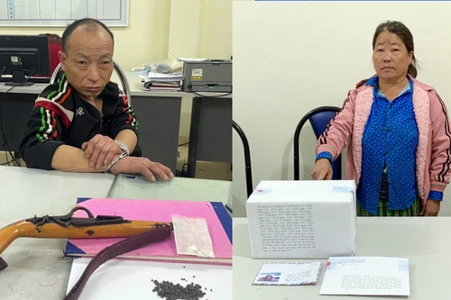 Bắt giữ 'đại lý' bán lẻ ma túy chuyên thủ súng kíp phòng thân 