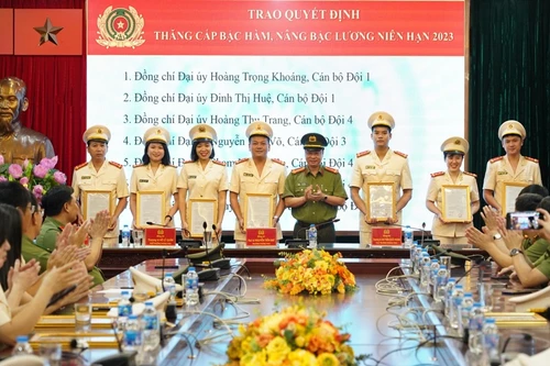 Vinh dự tự hào của người chiến sỹ Công an nhân dân