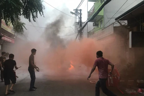 Đảm bảo an toàn phòng cháy trên địa bàn dân cư