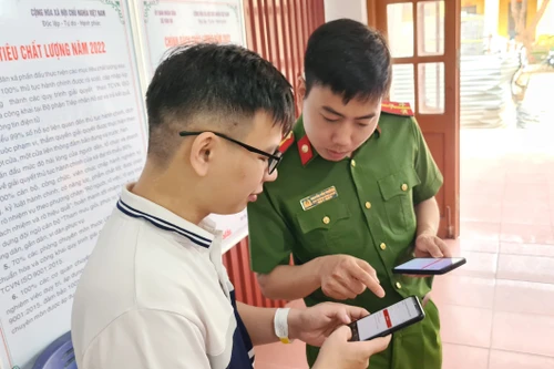 Hà Nội: Đã có xã ngoại thành đầu tiên hoàn thành chỉ tiêu cấp Căn cước công dân