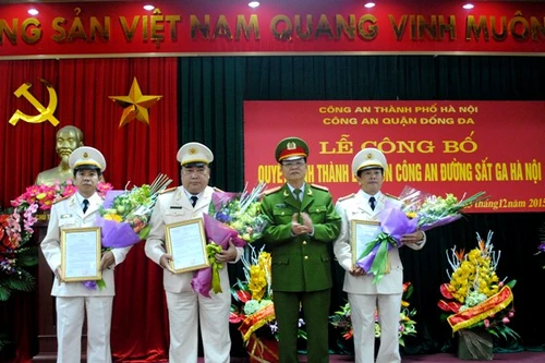 Thành lập Đồn Công an đường sắt ga Hà Nội