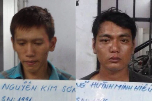 Cướp hụt, hai đối tượng bị cảnh sát hình sự tóm gọn