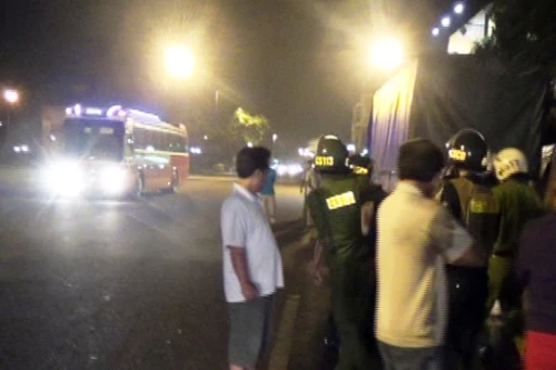 Cảnh sát 113 chặn đứng hai băng nhóm thanh niên định hỗn chiến