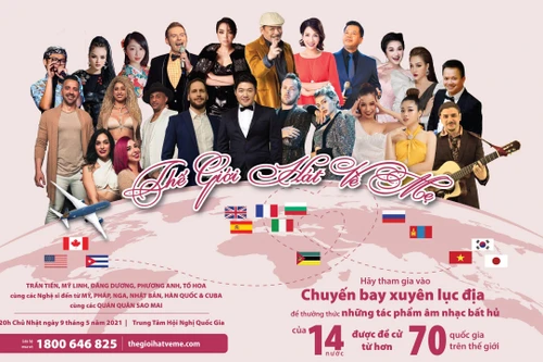 Tạm hoãn chương trình "Thế giới hát về mẹ" do Covid-19 