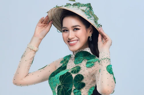 Tiết lộ thêm về bộ trang phục "rau má" được Đỗ Thị Hà mang đến "Miss World 2021"