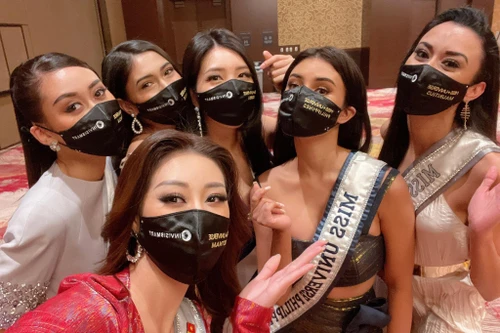 Khánh Vân nhận kết quả xét nghiệm Covid-19 khi sang Mỹ thi “Hoa hậu Hoàn vũ”