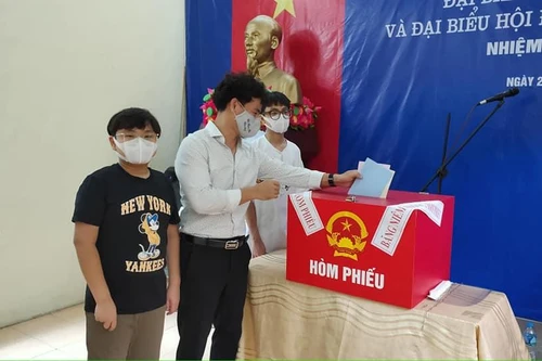 Nghệ sĩ Việt nô nức đi bầu cử trong ngày hội của non sông