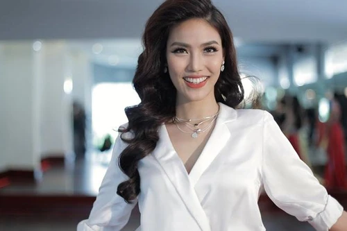 Lan Khuê tái xuất, ngồi "ghế nóng" một cuộc thi sắc đẹp
