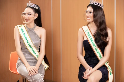 Thùy Tiên chọn trang phục "Thiên thần" mang đến “Hoa hậu Hòa bình thế giới 2021”