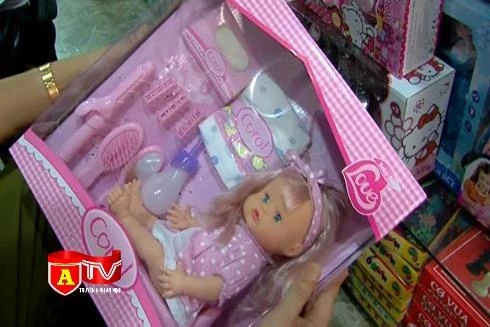 Phát hiện gần 600 sản phẩm đồ chơi trẻ em không rõ nguồn gốc