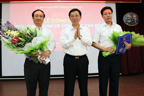 Hà Nội: 3 Sở có Giám đốc mới