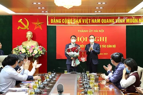 Ông Nguyễn Doãn Hoàn làm Bí thư Phúc Thọ, ông Lê Minh Đức giữ chức Bí thư Đảng ủy Khối cơ quan Hà Nội