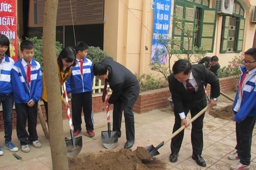 Hà Nội: Nhiều quận, huyện cùng phát động Tết trồng cây