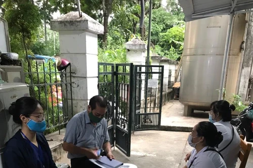 Khắc phục ngay hiện tượng nước sinh hoạt vẩn đục tại khu đô thị Pháp Vân - Tứ Hiệp