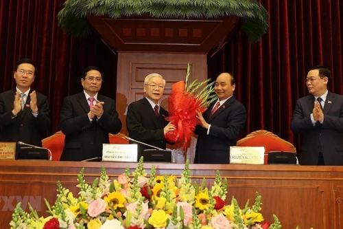 Đồng chí Nguyễn Phú Trọng được tín nhiệm bầu làm Tổng Bí thư